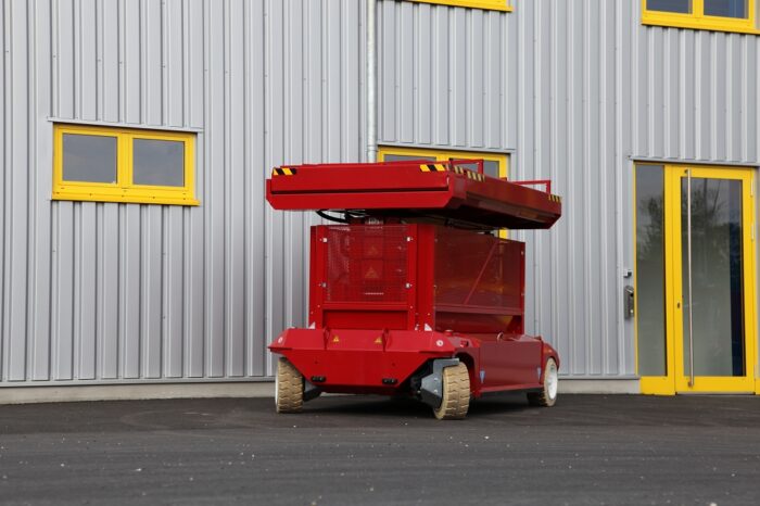PB S151-16E Transportstellung mit praktisch klappbares Geländer