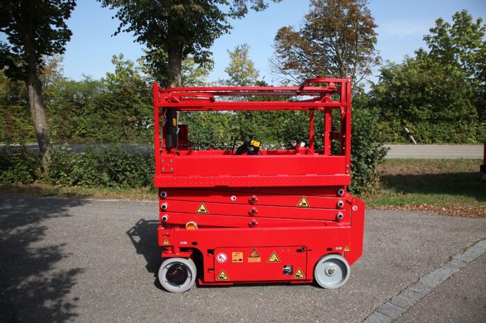 PB S78-7EL Transportstellung eingeklappte Geländer