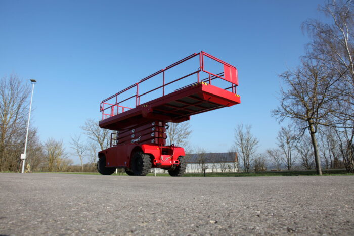 PB S175-19E enorm großer Arbeitsbereich durch Plattformverschub